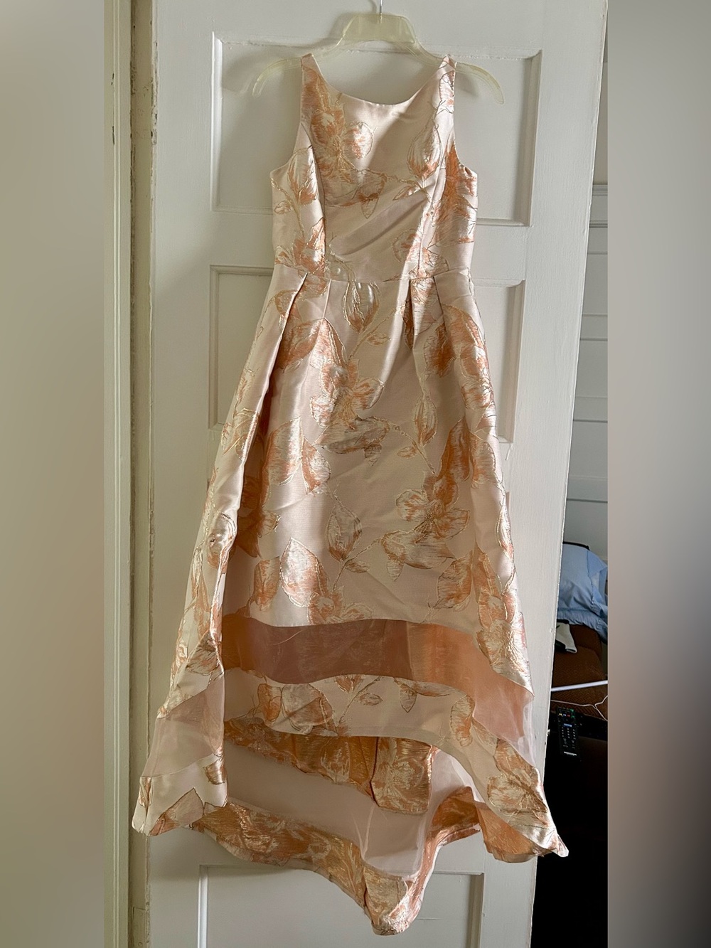 Blush Floral High-Low Dress size 4